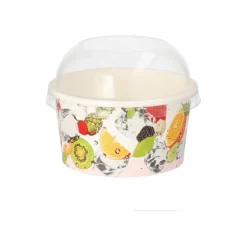 PAPSTAR Deckel für Eisbecher PLA rund Ø 9,2 cm, 3,5 cm