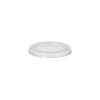 PAPSTAR Deckel für Portionsbecher, PLA "pure" rund Ø 6 cm transparent