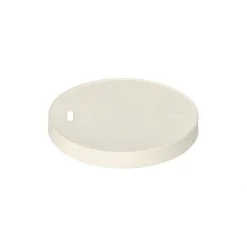 PAPSTAR Deckel für Trinkbecher, Pappe Ø 9 cm weiß