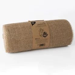 PAPSTAR Dekoband Jute 10 m x 30 cm natur auf Rolle