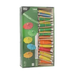 PAPSTAR Deko-Picker 10 cm farbig sortiert 