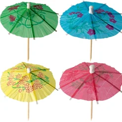 PAPSTAR Deko-Picker 10 cm farbig sortiert "Eisschirmchen"