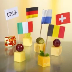 PAPSTAR Deko-Picker 8 cm weiß
