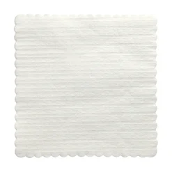 PAPSTAR Dessertdeckchen 17 cm x 17 cm weiß