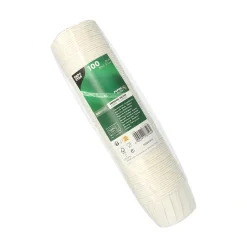 PAPSTAR Dressingbecher, Papier "pure" rund 90 ml Ø 6,3 cm, 5 cm weiß