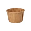 PAPSTAR Dressingbecher, Papier "pure" 50 ml Ø 5,8 cm, 3,5 cm braun