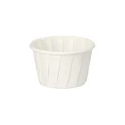 PAPSTAR Dressingbecher, Papier "pure" 35 ml Ø 5 cm, 3,1 cm weiß