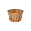 PAPSTAR Dressingbecher, Papier "pure" 35 ml Ø 5 cm, 3,1 cm braun