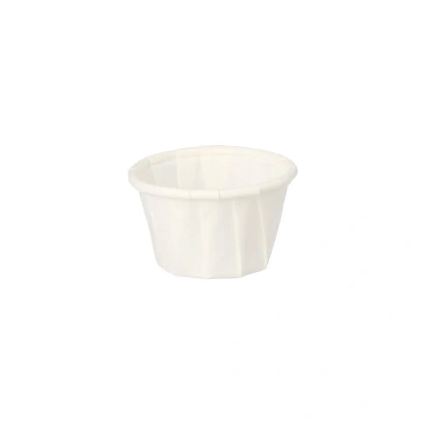 PAPSTAR Dressingbecher, Papier "pure" 10 ml Ø 3,5 cm, 2,2 cm weiß