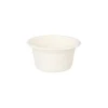PAPSTAR Dressingschalen, Zuckerrohr "pure" 60 ml Ø 6 cm, 3 cm weiß, 20 x 12 Stück