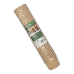 PAPSTAR Eisbecher, Pappe rund 125 ml Ø 7,5 cm, 4,8 cm braun, 10 x 50 Stück