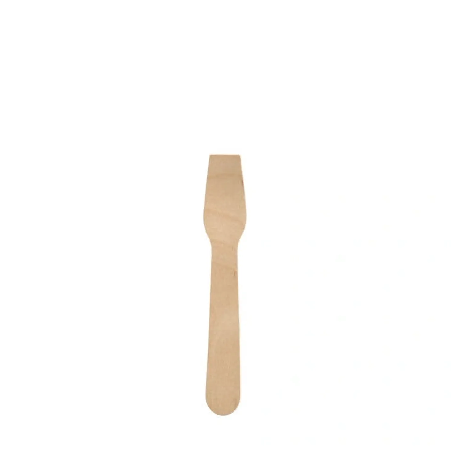 PAPSTAR Eislöffel, Holz "pure" 9,4 cm gewachst