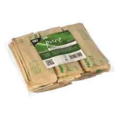 PAPSTAR Eislöffel, Holz "pure" 9,4 cm einzeln verpackt in Papierbeutel