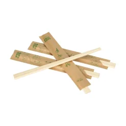PAPSTAR Essstäbchen Holz "pure" 21 cm einzeln gehüllt