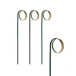 PAPSTAR Fingerfood - Picker 11 cm schwarz "Twister"