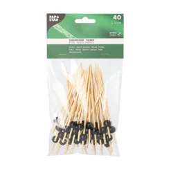 PAPSTAR Fingerfood - Picker 12 cm "Black Pearl"