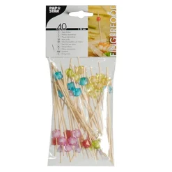 PAPSTAR Fingerfood - Picker 12 cm farbig sortiert 