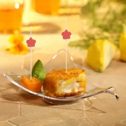 PAPSTAR Fingerfood - Picker 7 cm "Flower", 15 x 40 Stück