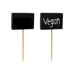 PAPSTAR Fingerfood - Picker 8,5 cm "Blackboard", 6 x 100 Stück