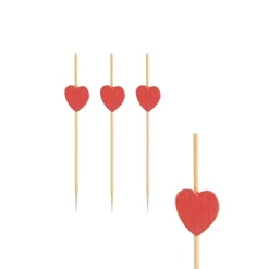 PAPSTAR Fingerfood - Picker 7 cm "Heart", 10 x 100 Stück