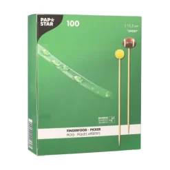 PAPSTAR Fingerfood - Picker 12,5 cm "Sport", 8 x 100 Stück