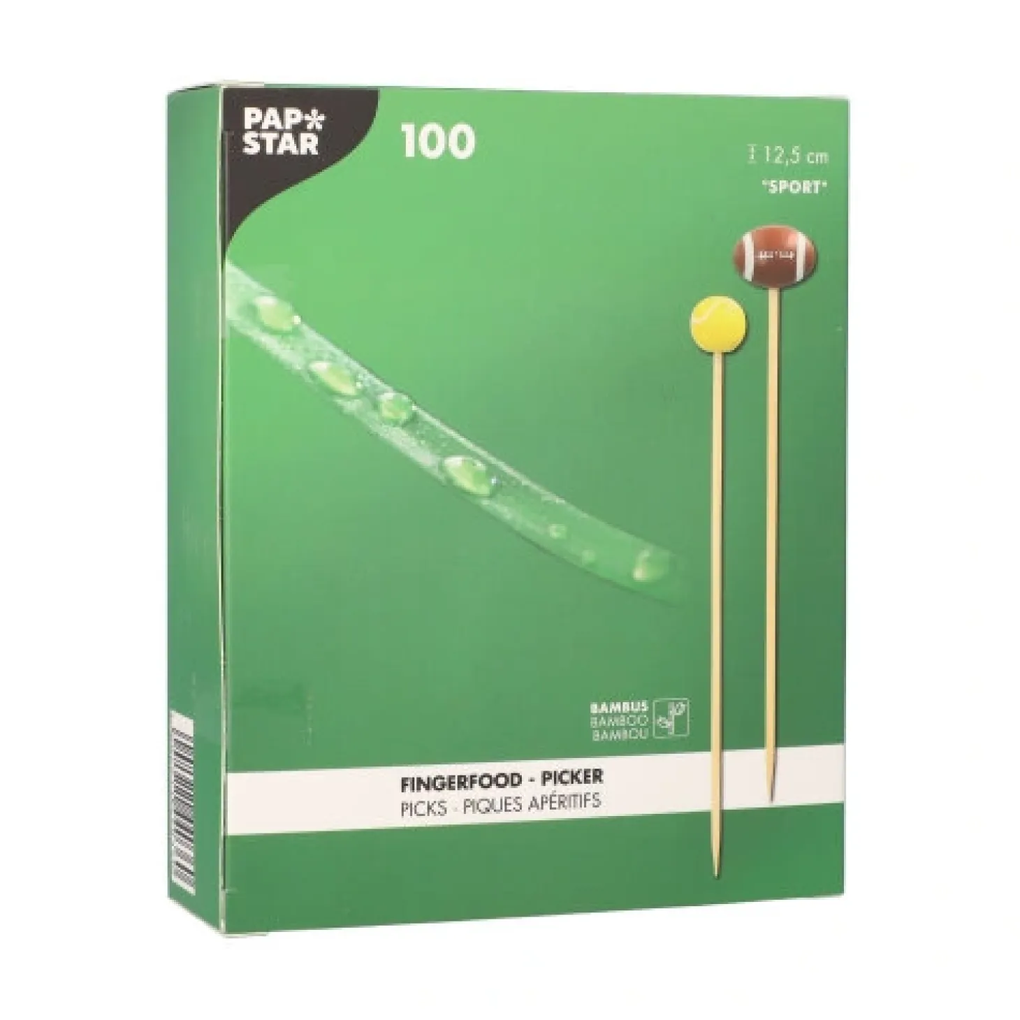 PAPSTAR Fingerfood - Picker 12,5 cm "Sport", 8 x 100 Stück