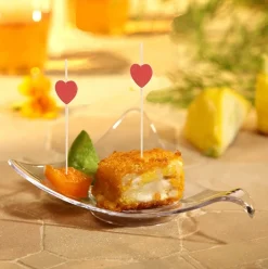 PAPSTAR Fingerfood - Picker 7 cm "Heart", 15 x 40 Stück