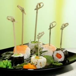 PAPSTAR Fingerfood - Picker "pure" 10 cm "Knoten", 6 x 250 Stück