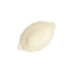 PAPSTAR Fingerfood - Schalen Zuckerrohr "pure" 40 ml 3 cm x 9,5 cm x 6 cm weiß "Wave", 10 x 50 Stück