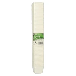 PAPSTAR Fingerfood - Schalen, Zuckerrohr "pure" eckig 50 ml 3,8 cm x 4,6 cm x 4,6 cm weiß