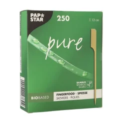 PAPSTAR Fingerfood - Spieße "pure" 12 cm "Golf", 6 x 250 Stück
