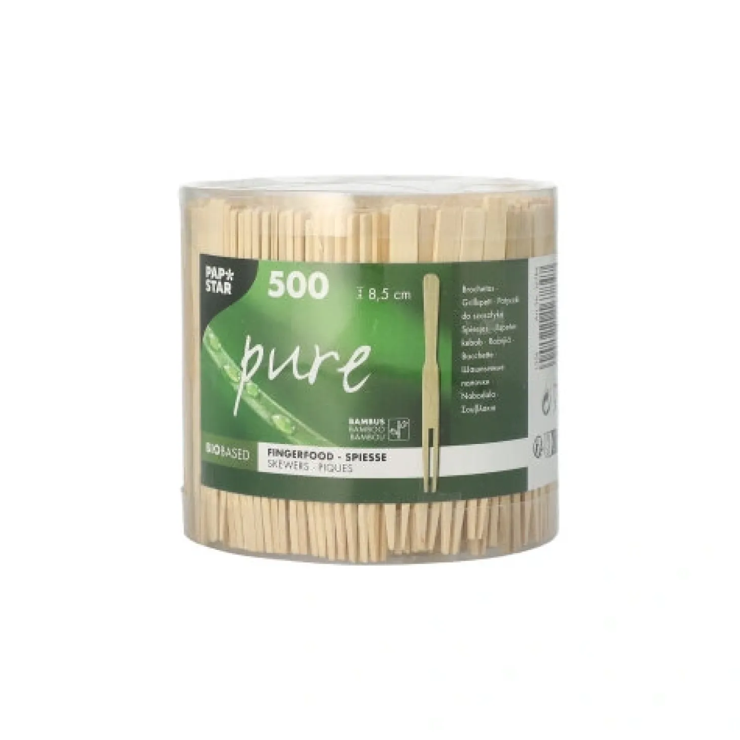 PAPSTAR Fingerfood - Spieße "pure" 8,5 cm "Pick up"