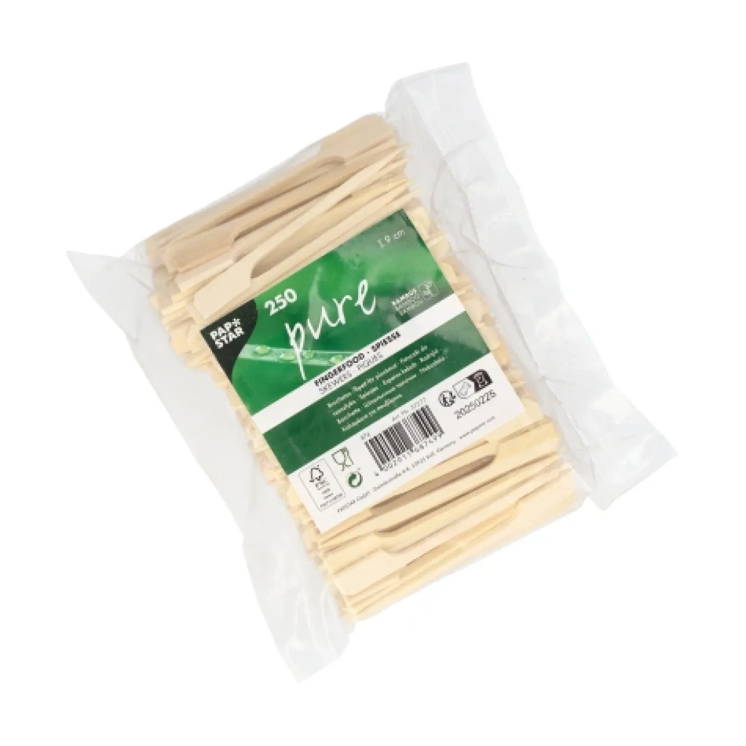 PAPSTAR Fingerfood - Spieße "pure" 9 cm "Golf", 10 x 250 Stück