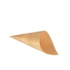 PAPSTAR Fingerfood - Spitztüten, Holz "pure" Ø 6,5 cm, 12,5 cm