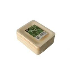 PAPSTAR Fingerfood - Teller, Holz "pure" eckig 12 cm x 9,5 cm