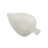 PAPSTAR Fingerfood - Teller, Zuckerrohr "pure" 1,2 cm x 6 cm x 8 cm weiß "Leaf", 15 x 12 Stück