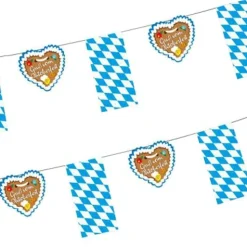 PAPSTAR Flaggenkette, Papier 4 m "Gruß vom Oktoberfest"