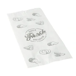 PAPSTAR Fleischerbeutel, Kraftpapier, gefädelt 28 cm x 14 cm x 6 cm