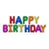 PAPSTAR Folienluftballon-Set farbig sortiert "Happy Birthday"