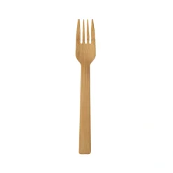 PAPSTAR Gabeln, aus Bambus "pure" 16,5 cm