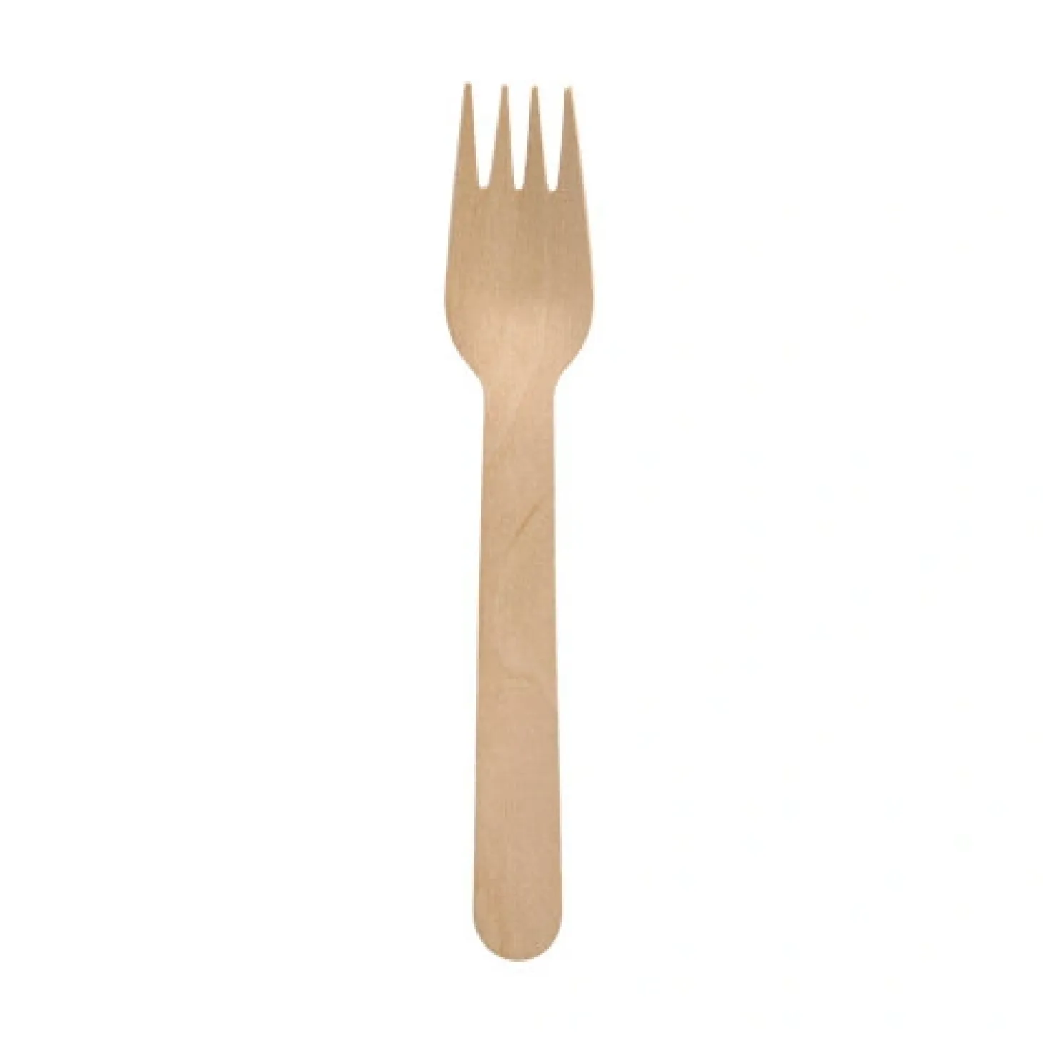 PAPSTAR Gabeln, Holz "pure" 16 cm gewachst