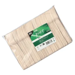 PAPSTAR Gabeln Holz "pure" 16 cm, 4 x 250 Stück
