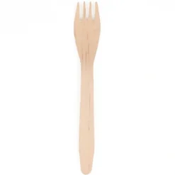 PAPSTAR Gabeln, Holz "pure" 16 cm, 16 x 25 Stück