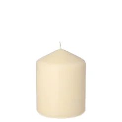 PAPSTAR GALA Basic Stumpenkerze Ø 80 mm, 100 mm creme