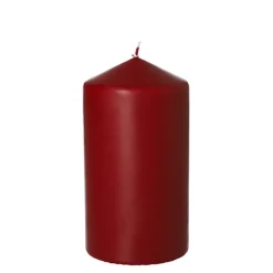 PAPSTAR GALA Basic Stumpenkerze Ø 80 mm, 150 mm kirsche