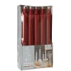 PAPSTAR GALA Basic Tafelkerzen Ø 2,1 cm, 19,3 cm kirsche