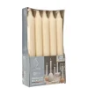 PAPSTAR GALA Basic Tafelkerzen Ø 2,1 cm, 19,3 cm creme