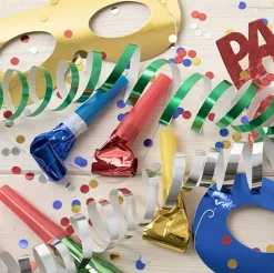 PAPSTAR Gesichtsmasken farbig sortiert "Metallic"