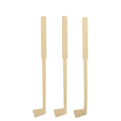 PAPSTAR Getränke-Quirle, Bambus "pure" 15 cm "Golf"