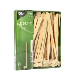 PAPSTAR Getränke-Quirle, Bambus "pure" 15 cm "Golf"